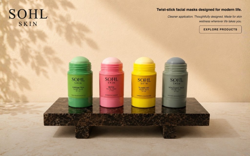 Website homepage design preview 3