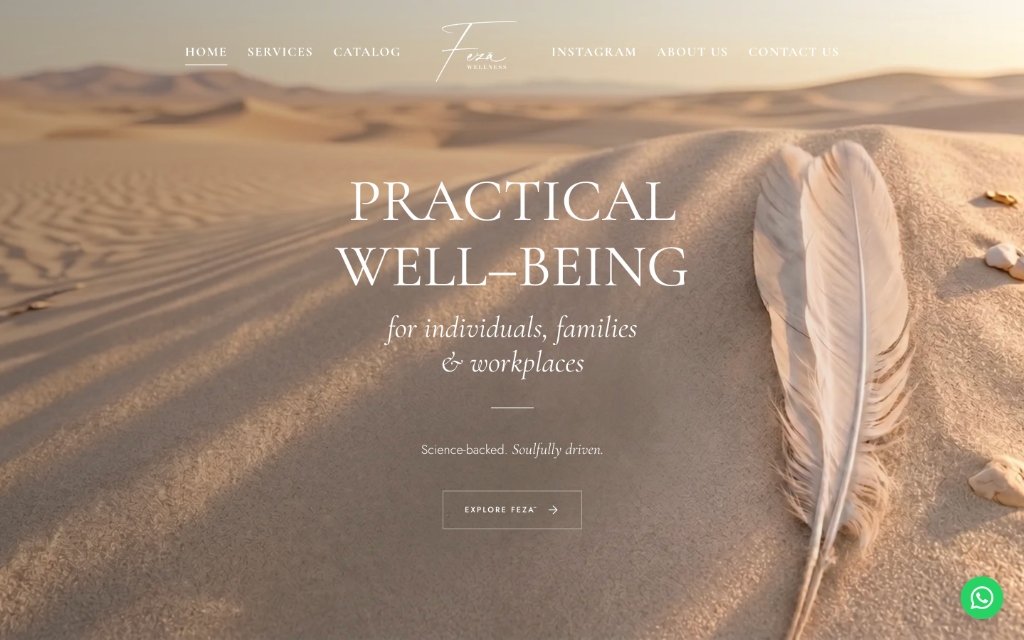 Website homepage design preview 4